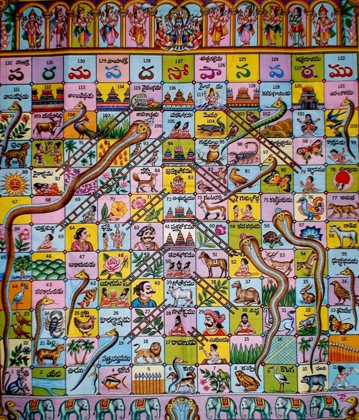Indisches Spiel Vaikuntapaali
