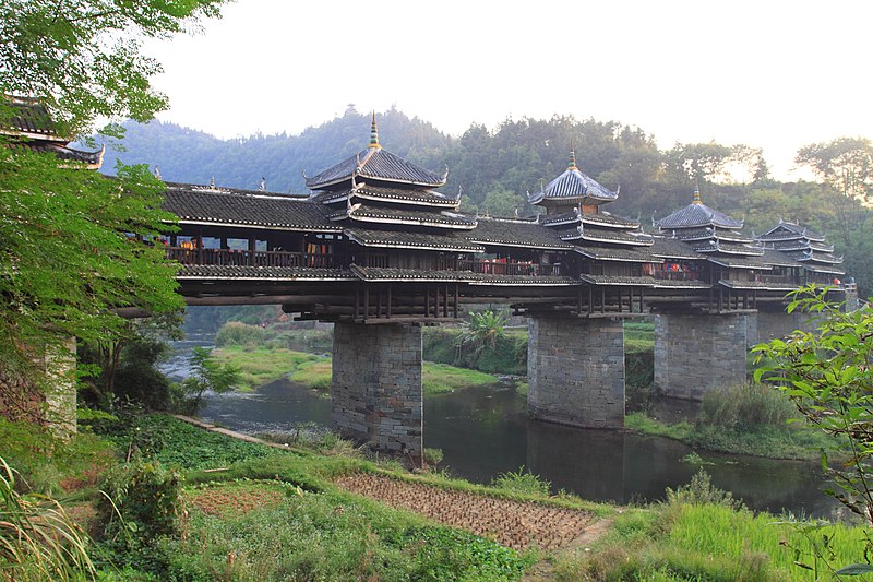 Yongji-Brücke, Sanjiang, China